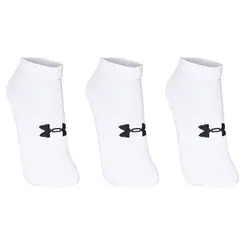 Meia Unissex Under Armour Core Cotton Cano curto - Pacote com 3 pares