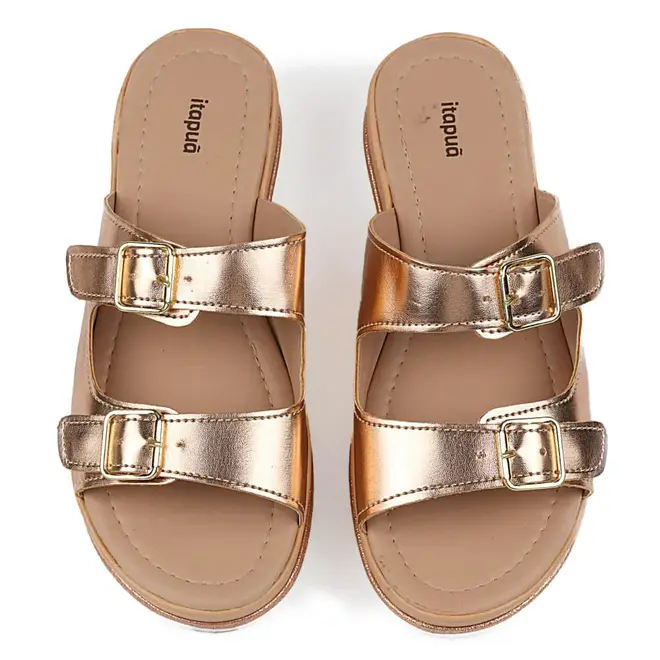 Tamanco Itapuã Flatform Bronze Infantil