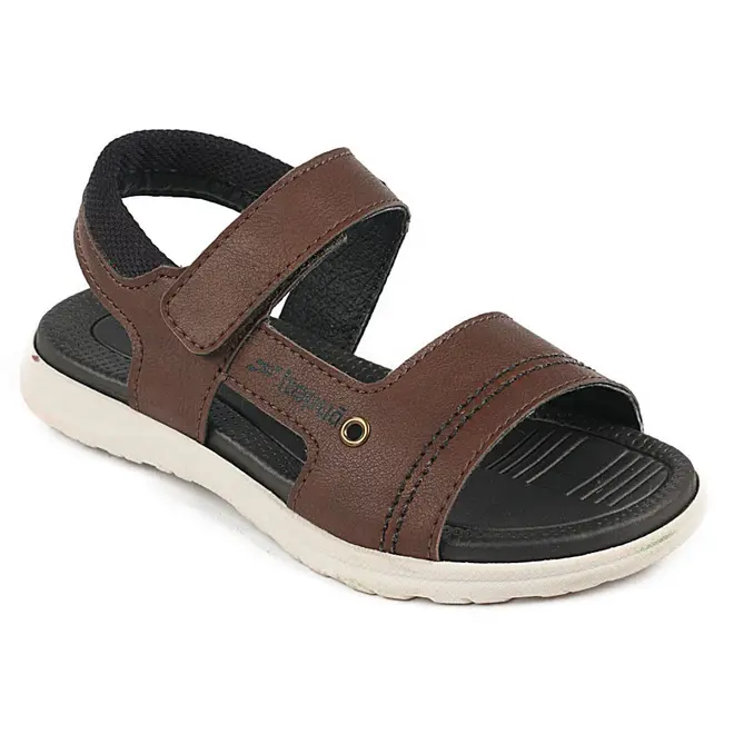 Sandália Flat Juvenil Masculina Itapuã - Castanho