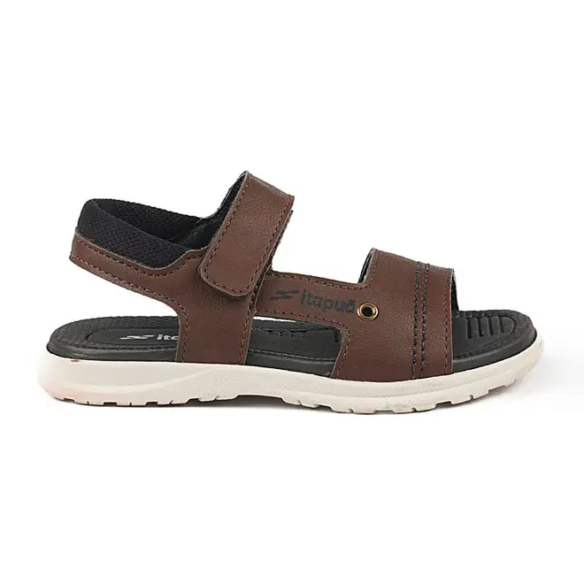Sandália Flat Juvenil Masculina Itapuã - Castanho