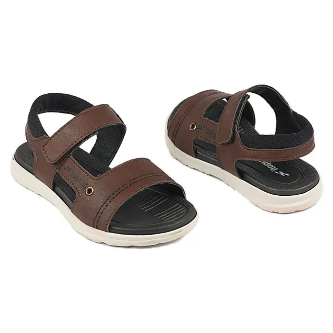 Sandália Flat Juvenil Masculina Itapuã - Castanho