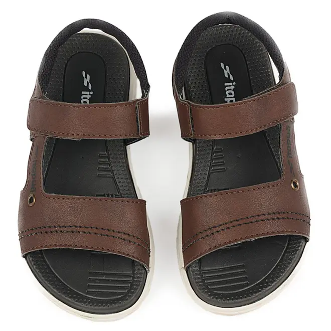 Sandália Flat Juvenil Masculina Itapuã - Castanho