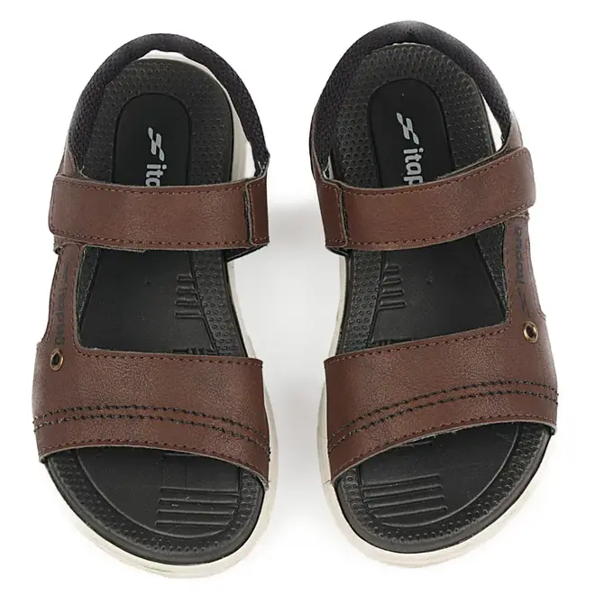 Sandália Flat Juvenil Masculina Itapuã - Castanho