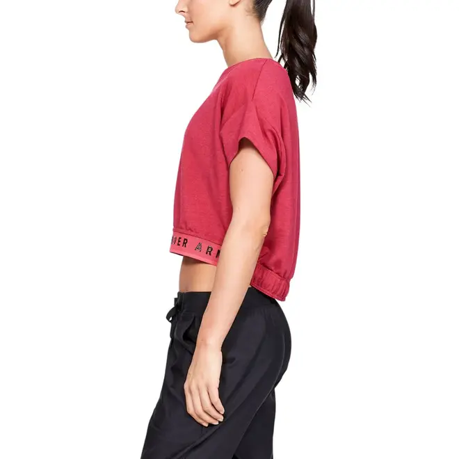 Camiseta de Treino Feminina Under Armour Featherweight Fleece