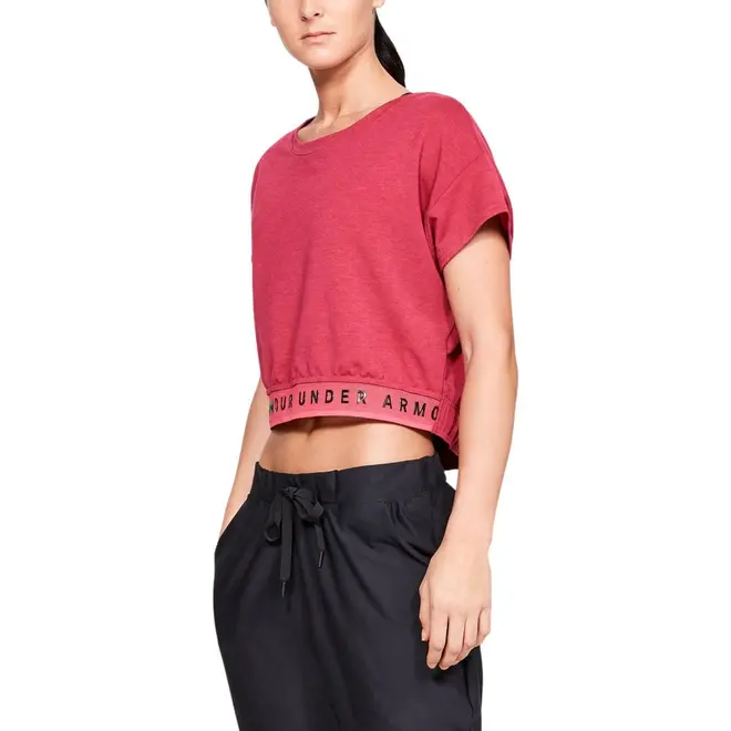 Camiseta de Treino Feminina Under Armour Featherweight Fleece
