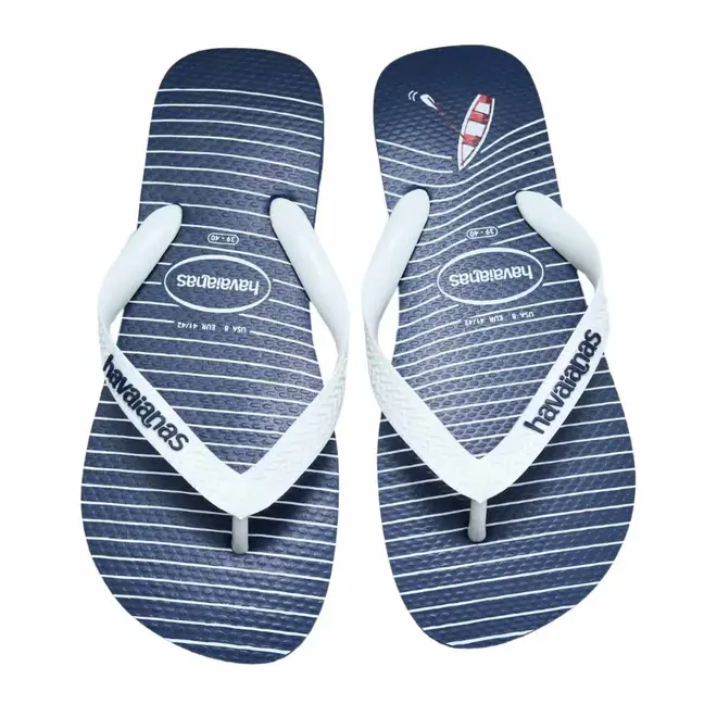 Chinelo Havaianas Top Nautical Masculino Marinho