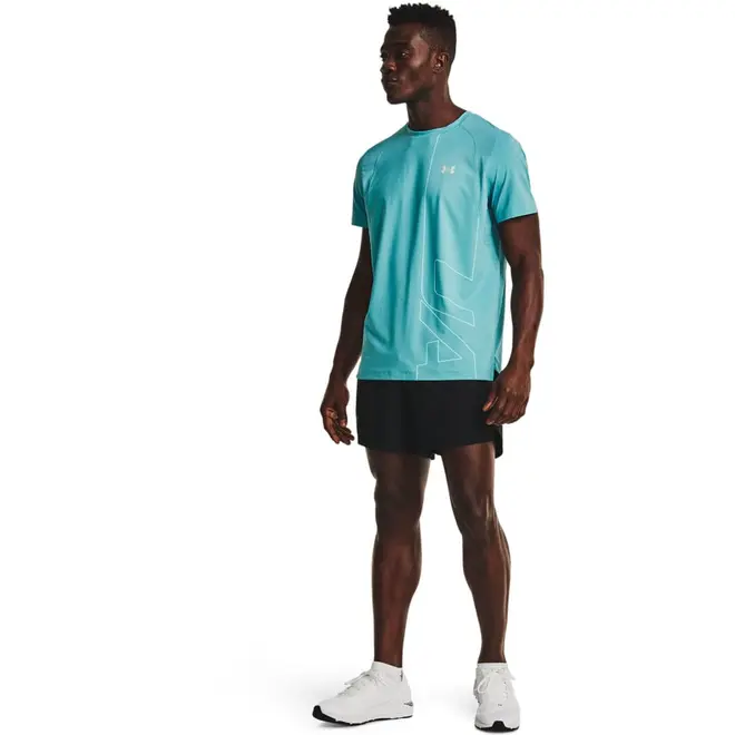 Camiseta de Corrida Masculina Under Armour IsoChill Run 200 Vent SS