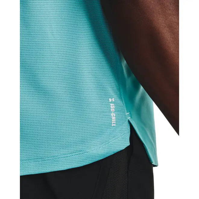 Camiseta de Corrida Masculina Under Armour IsoChill Run 200 Vent SS