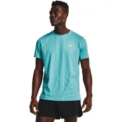 Camiseta de Corrida Masculina Under Armour IsoChill Run 200 Vent SS