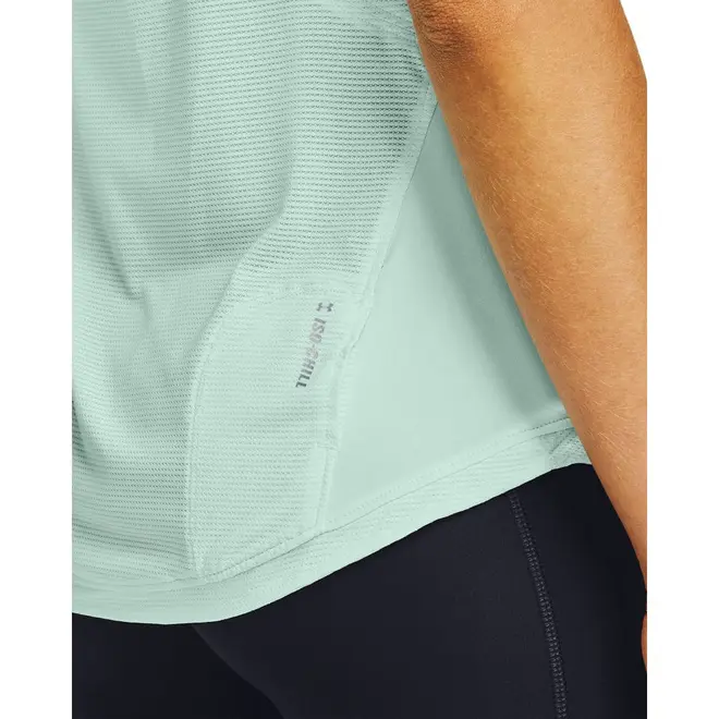 Camiseta de Corrida Feminina Under Armour Qualifier ISO-CHILL Short Sleeve