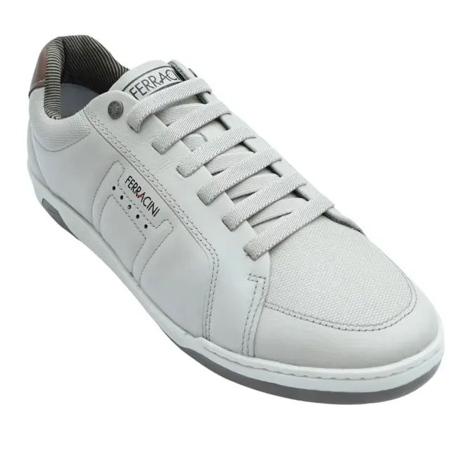 Sapatênis Casual Ferracini Lexus Masculino Cinza Claro