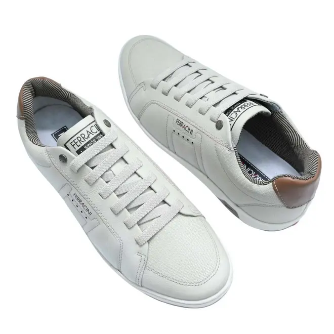 Sapatênis Casual Ferracini Lexus Masculino Cinza Claro