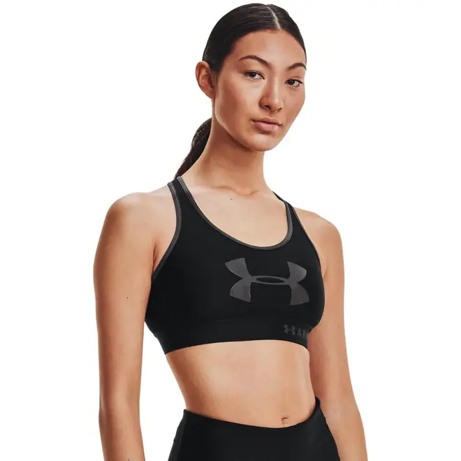 Top de Treino Feminino Under Armour Mid Keyhole Graphic