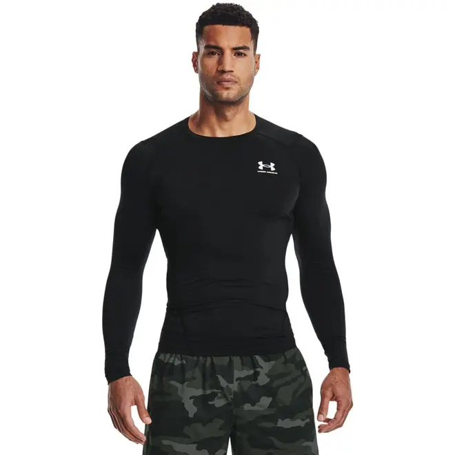 Camiseta Manga Longa de Compressão Masculina Under Armour HeatGear