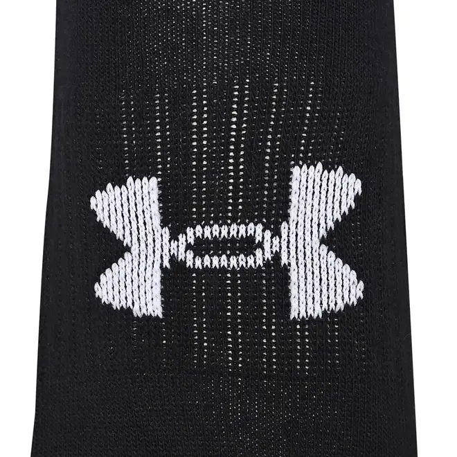 Meia Unissex Under Armour Core Cotton Cano curto - Pacote com 3 pares