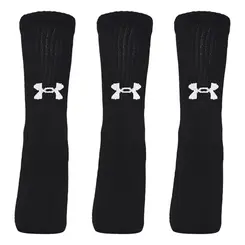 Meia Under Armour Core Cotton Cano Alto - Pacote com 3 pares