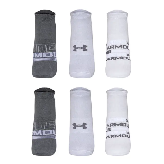 Meia de Treino Unissex Under Armour Essentials NS - Pacote com 6 pares
