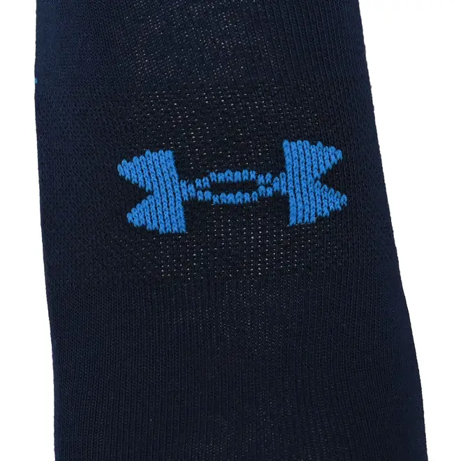 Meia Under Armour Essential Invisivel - Pacote com 3 pares