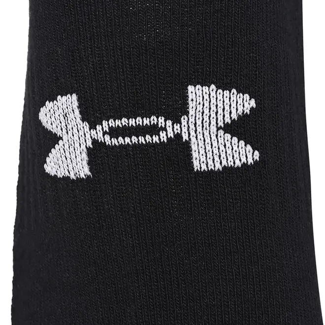 Meia Under Armour Cotton Invisivel - Pacote com 3 pares
