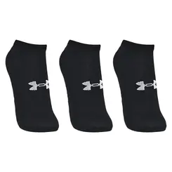Meia Under Armour Cotton Invisivel - Pacote com 3 pares