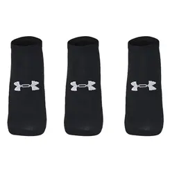 Meia Under Armour Cotton Invisivel - Pacote com 3 pares