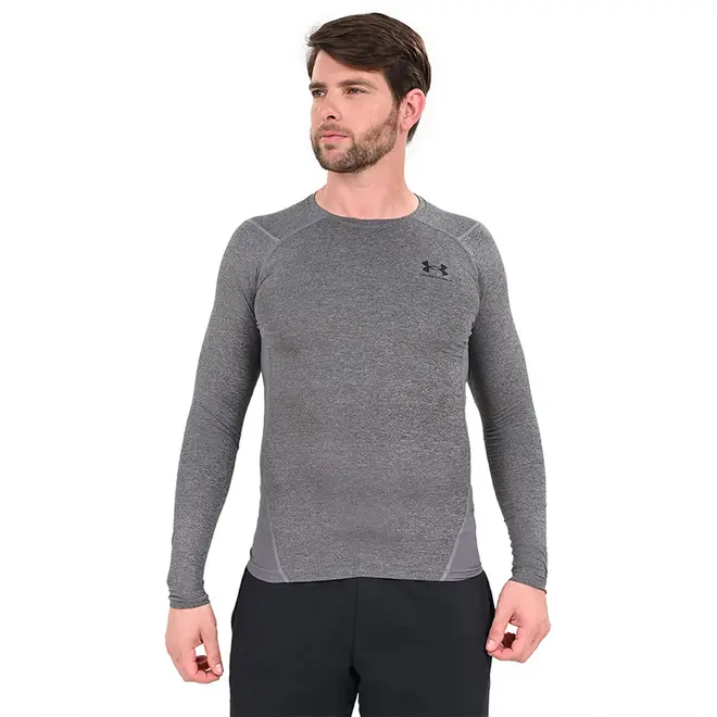 Camiseta Manga Longa de Compressão Masculina Under Armour HeatGear