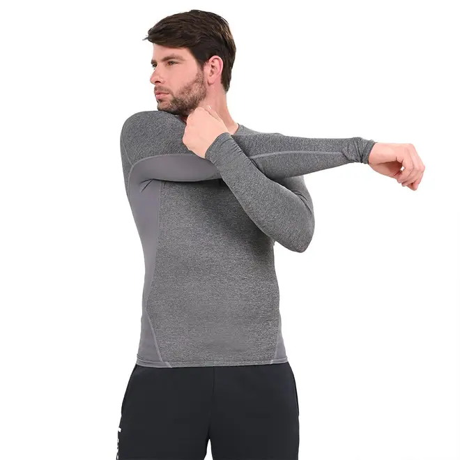 Camiseta Manga Longa de Compressão Masculina Under Armour HeatGear
