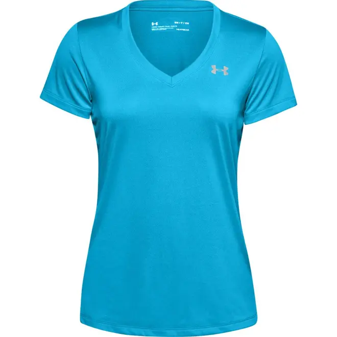 Camiseta de Treino Feminina Tech Short Sleeve V Neck Under Armour