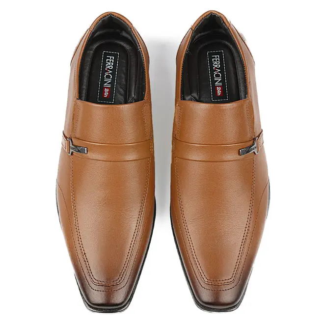 Sapato Social Ferracini Liverpool Masculino Marrom