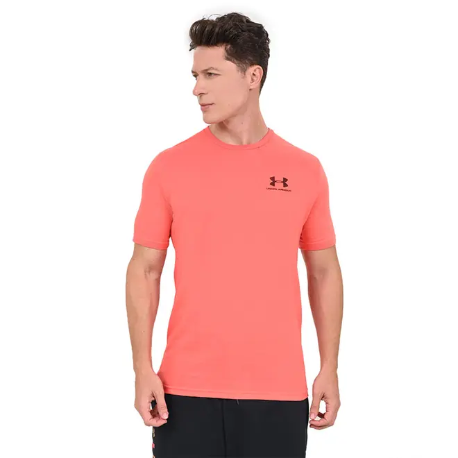 Camiseta de Treino Masculina Under Armour Left Chest