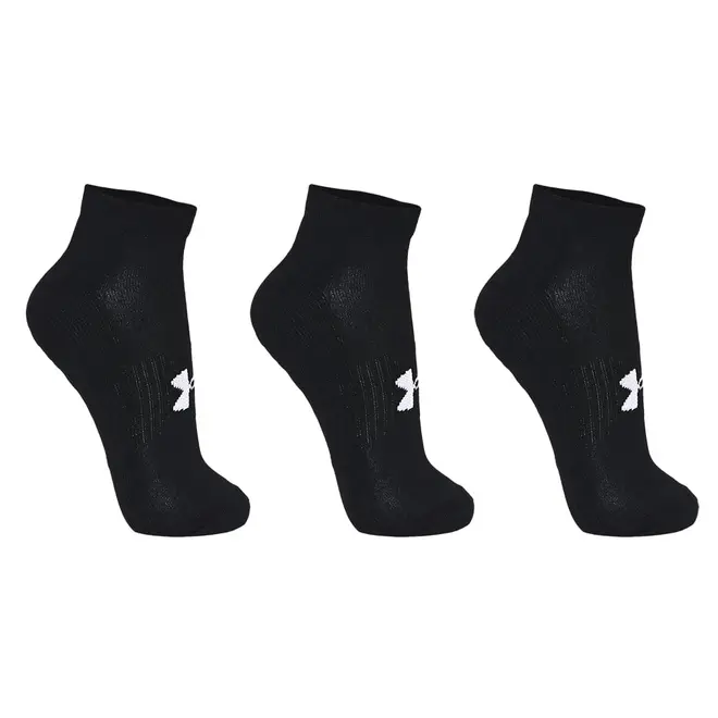 Meia Under Armour Core Cotton Cano curto - Pacote com 3 pares