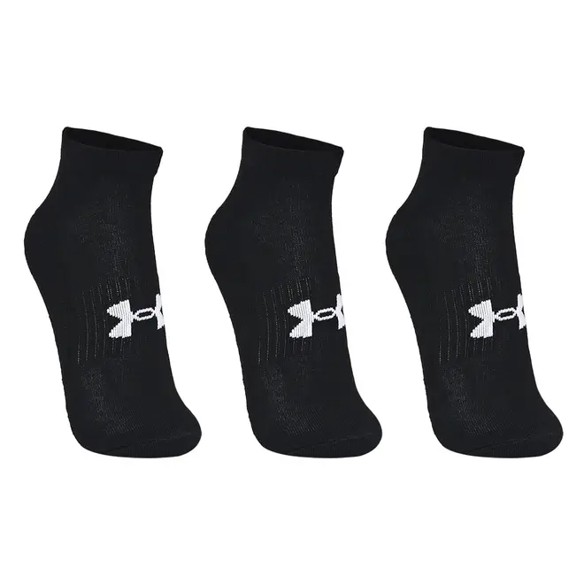 Meia Under Armour Core Cotton Cano curto - Pacote com 3 pares
