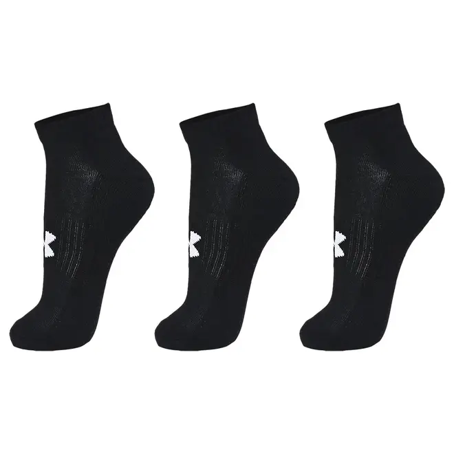Meia Under Armour Core Cotton Cano curto - Pacote com 3 pares
