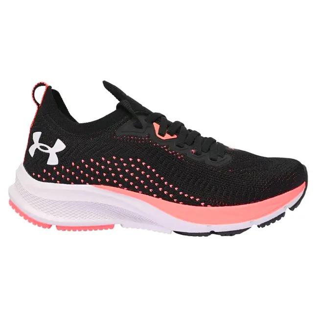 Tênis Esportivo Feminino Under Armour Slight - Preto/Rosa