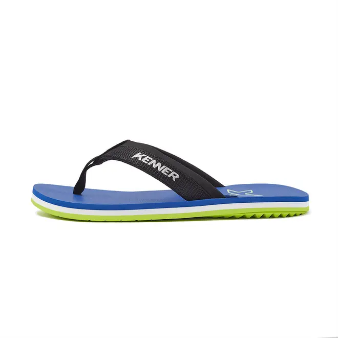 Chinelo Kenner Kinno Azul e Verde Masculino