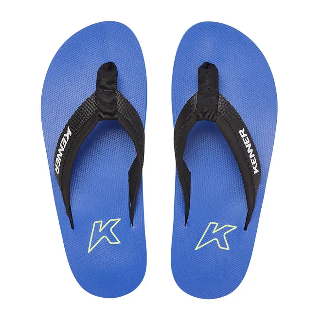 Chinelo Kenner Kinno Azul e Verde Masculino