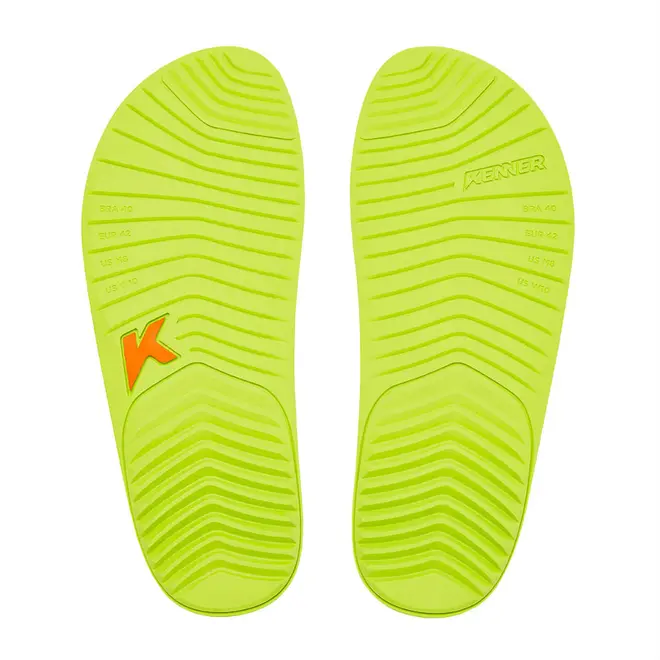 Chinelo Kenner Kinno Azul e Verde Masculino