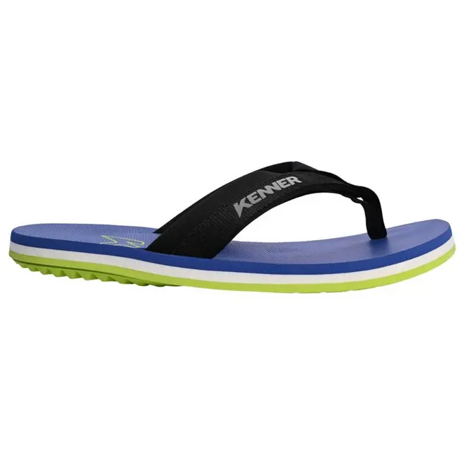 Chinelo Kenner Kinno Azul e Verde Masculino