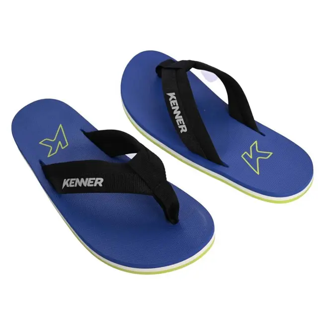 Chinelo Kenner Kinno Azul e Verde Masculino