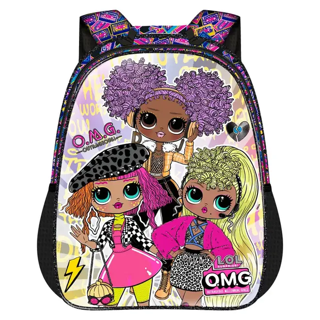 Mochila 14" LOL MGA Flash - Colorida