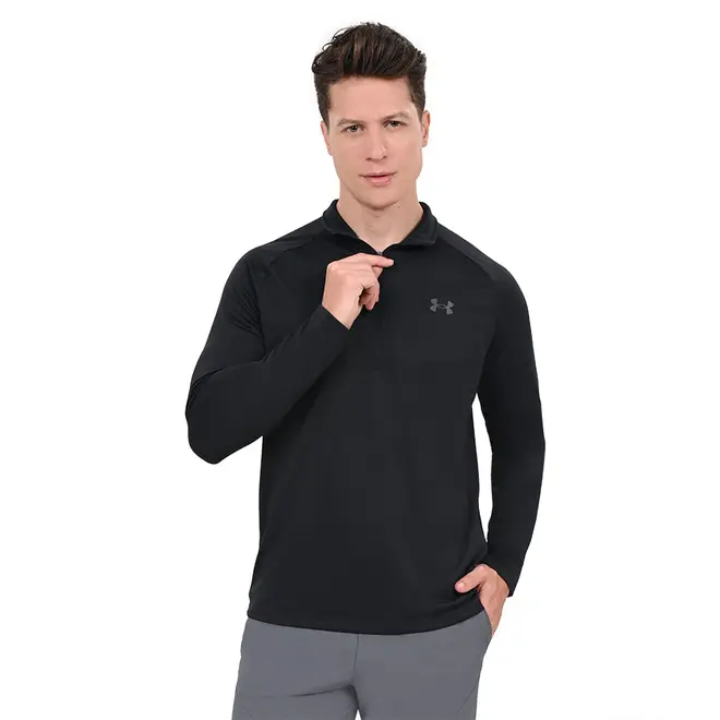 Camiseta Manga Longa de Treino Masculina Under Armour Tech ½ Zip