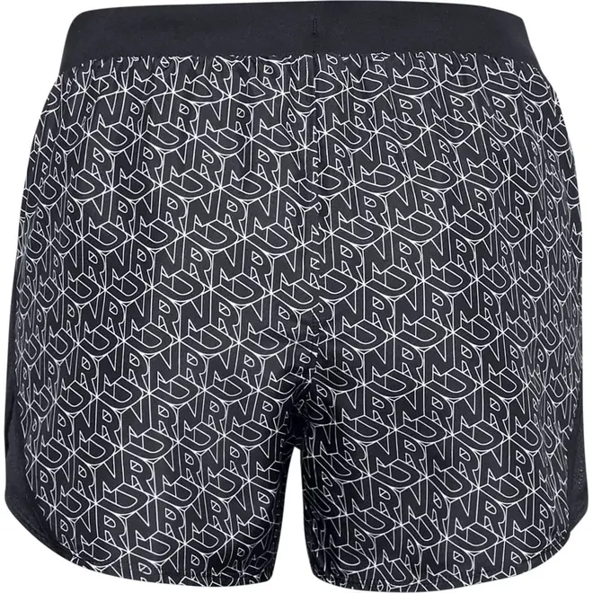 Shorts de Corrida Feminino Under Armour Fly By 2.0 Printed
