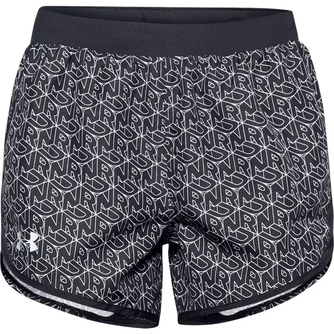 Shorts de Corrida Feminino Under Armour Fly By 2.0 Printed
