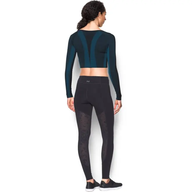 Top Esportivo Manga Longa Feminino Under Armour Misty