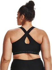 Top de Treino Plus Size Feminino Under Armour Crossback Mid Bra