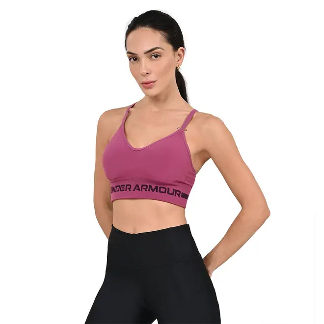 Top de Treino Feminino Under Armour Seamless Low Long Bra