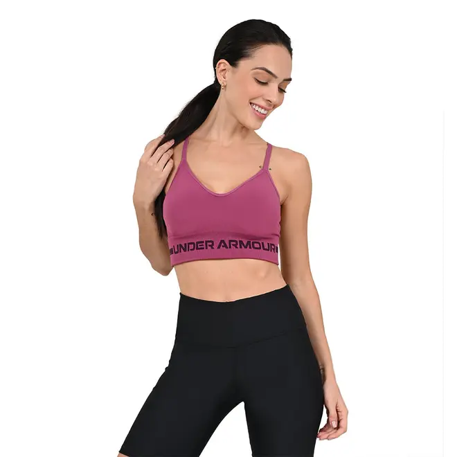 Top de Treino Feminino Under Armour Seamless Low Long Bra