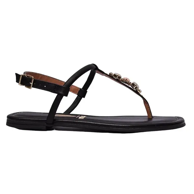Sandália Vizzano Flat Preto Feminino