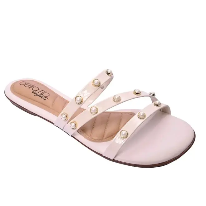Tamanco Beira Rio Flat Rosa Feminino