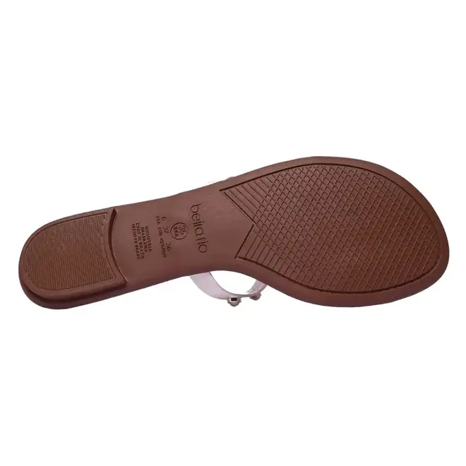 Tamanco Beira Rio Flat Rosa Feminino